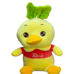 Soft Toy – Duck Big – Yelllow and Red