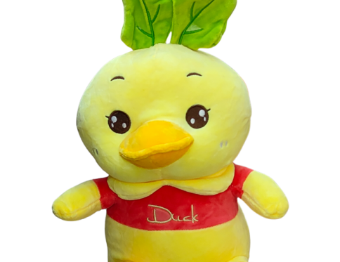 Soft Toy – Duck Big – Yelllow and Red