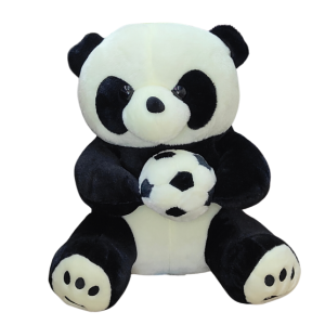 Soft Toy - Small Panda with Ball