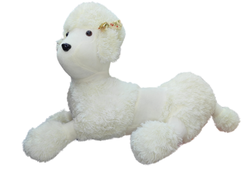 Soft Toy – White Poodle Puppy