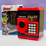 Superhero Avengers Electronic Piggy Bank for Kids with Password,Coin Collector for Boys & Girls