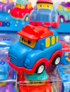 Mini Car Pencil Sharpener and Eraser Set for Kids, Multicolour