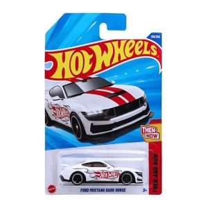 Hot Wheels Ford Mustang Dark House Then and Now Ages 3 Years and Up 219/250 (White)